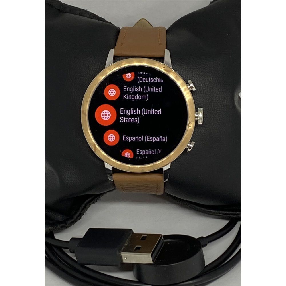 Fossil Gen 4 Authentic Digital Dial Smart Watch Custom Band FTW6016 CO149